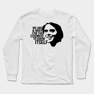 Carl Sagan - Cosmos Long Sleeve T-Shirt